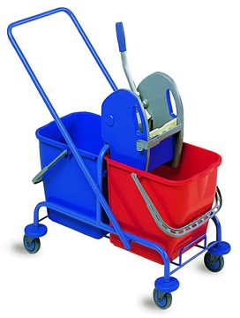 Уборочные тележки Euromop - Двухведерная тележка  Euromop VERNISHED, 2х25 л