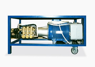 Производители - Стационарная автомойка  HydroWorker 13/170 By-pass с пускателем в корпусной раме